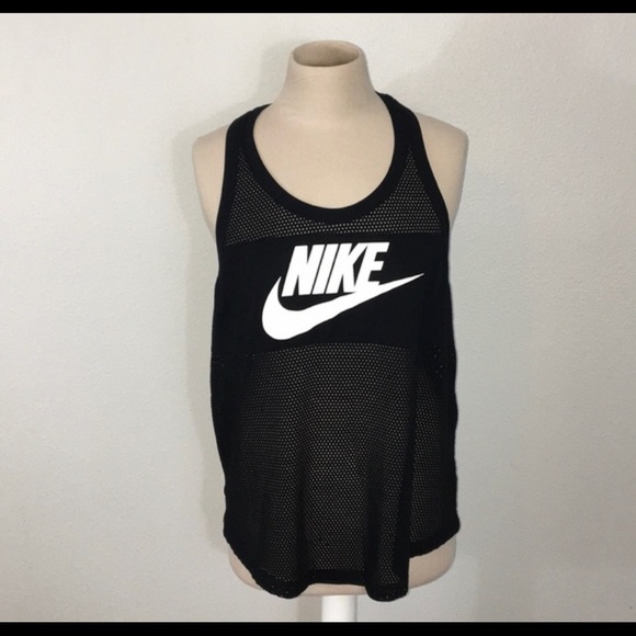 nike tank top black